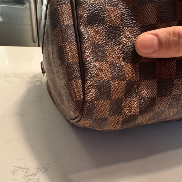 Louis Vuitton Damier Ebene Keepall Bandouliere 55 boston bag - Picture 13 of 16
